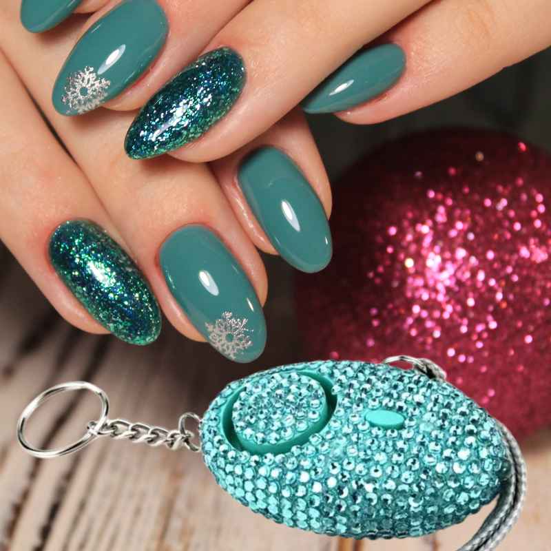 Bling Beacon Rhinestone Panic Alarm Keychain Child Safety - Tophatter Daily Deals
