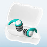 Sleep Earplugs Noise Cancelling Reusable Comfortable Teal - Tophatter Daily Deals
