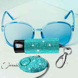 Bling Boss Rhinestone Pepper Spray and Panic Alarm Self-Defense Keychain Set Package Deals - Tophatter Daily Deals