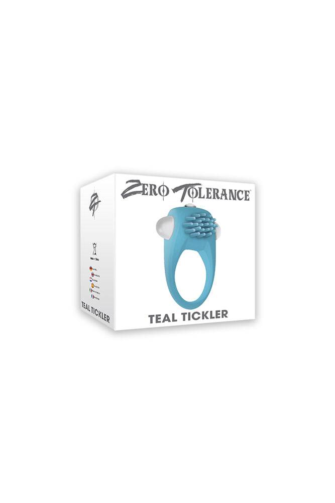 Zero Tolerance - Teal Tickler Cock Ring Sex Toy - Tophatter Daily Deals