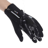 Warm Unisex Touchscreen Gloves - Slim Zipped Cuff, Neoprene - Tophatter Daily Deals