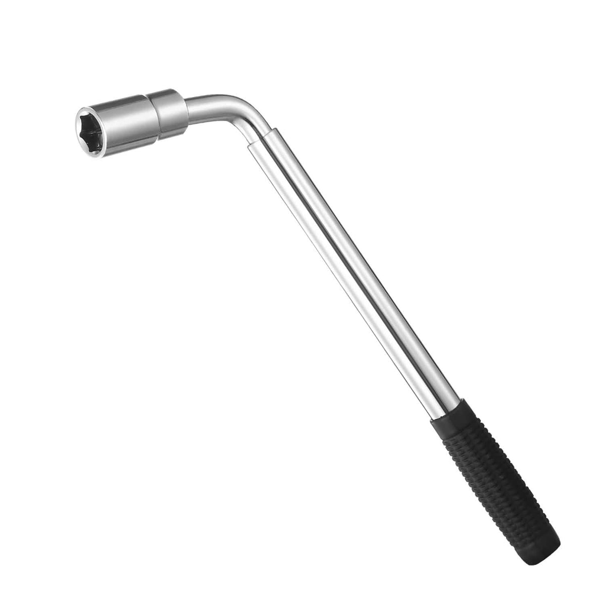 Telescoping Lug Wrench Extendable Tire Wheel Nut with CR-V Sockets Automotive - Tophatter Daily Deals