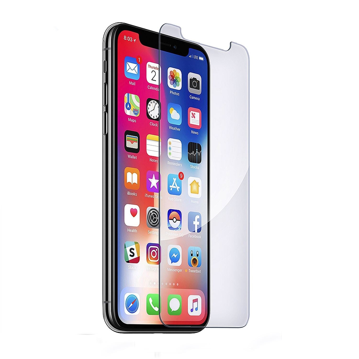 Tempered Glass for iPhone 11 Pro, XS and X iPhone Screen Protector - Tophatter Daily Deals