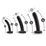 Temptasia Twist Kit Set of Three Unique Swirling Dildos > Sex Toys > Dilators - Tophatter Daily Deals