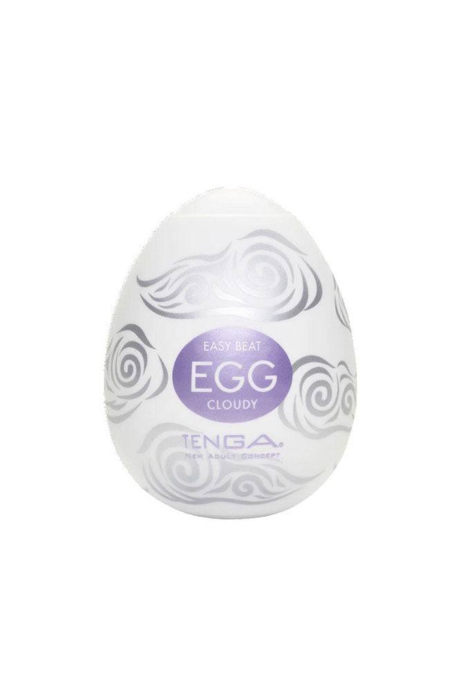Tenga - Egg - Cloudy Textured Egg Masturbator Sex Toy - Tophatter Daily Deals