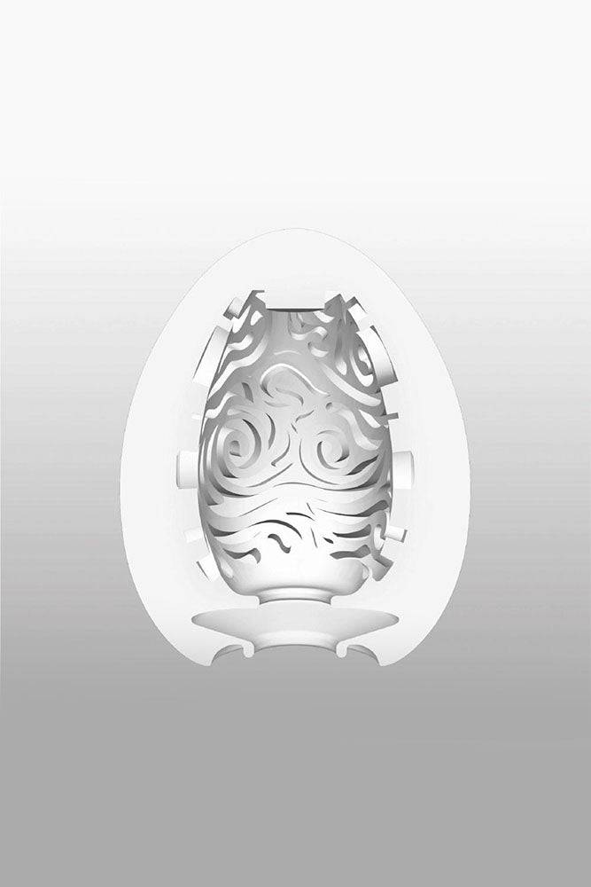 Tenga - Egg - Cloudy Textured Egg Masturbator Sex Toy - Tophatter Daily Deals