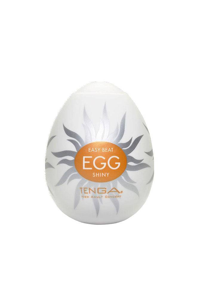 Tenga - Egg - Shiny Textured Egg Masturbator Sex Toy - Tophatter Daily Deals