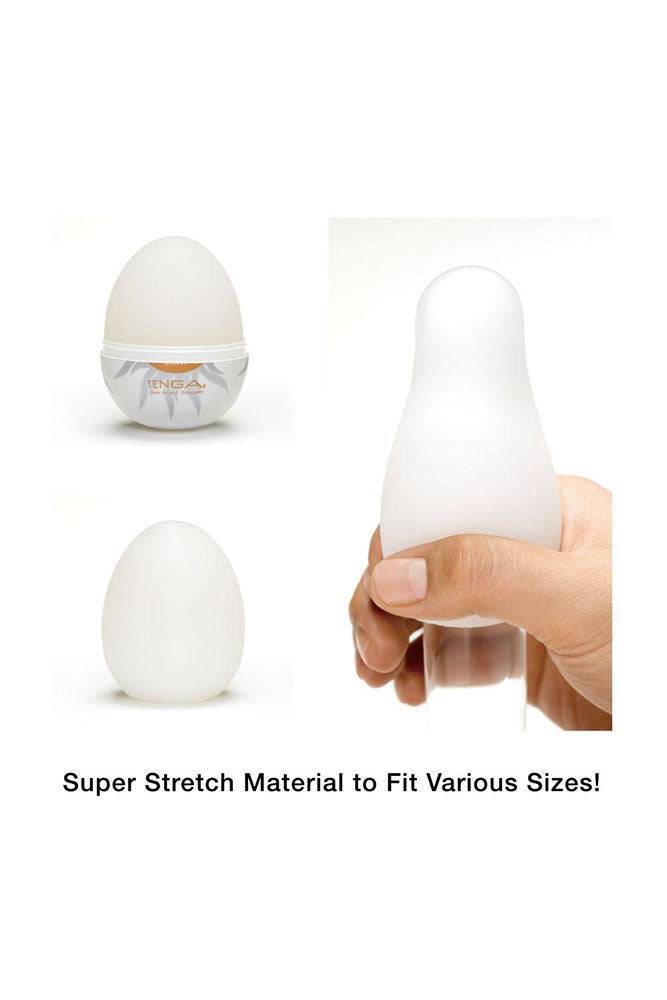 Tenga - Egg - Shiny Textured Egg Masturbator Sex Toy - Tophatter Daily Deals