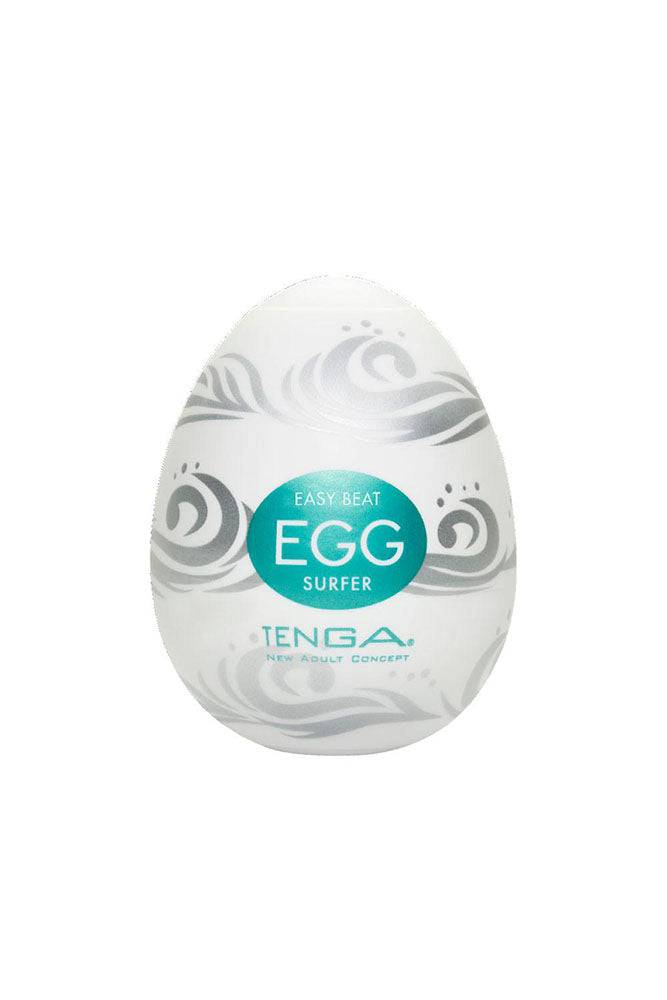 Tenga - Egg - Surfer Textured Egg Masturbator Sex Toy - Tophatter Daily Deals