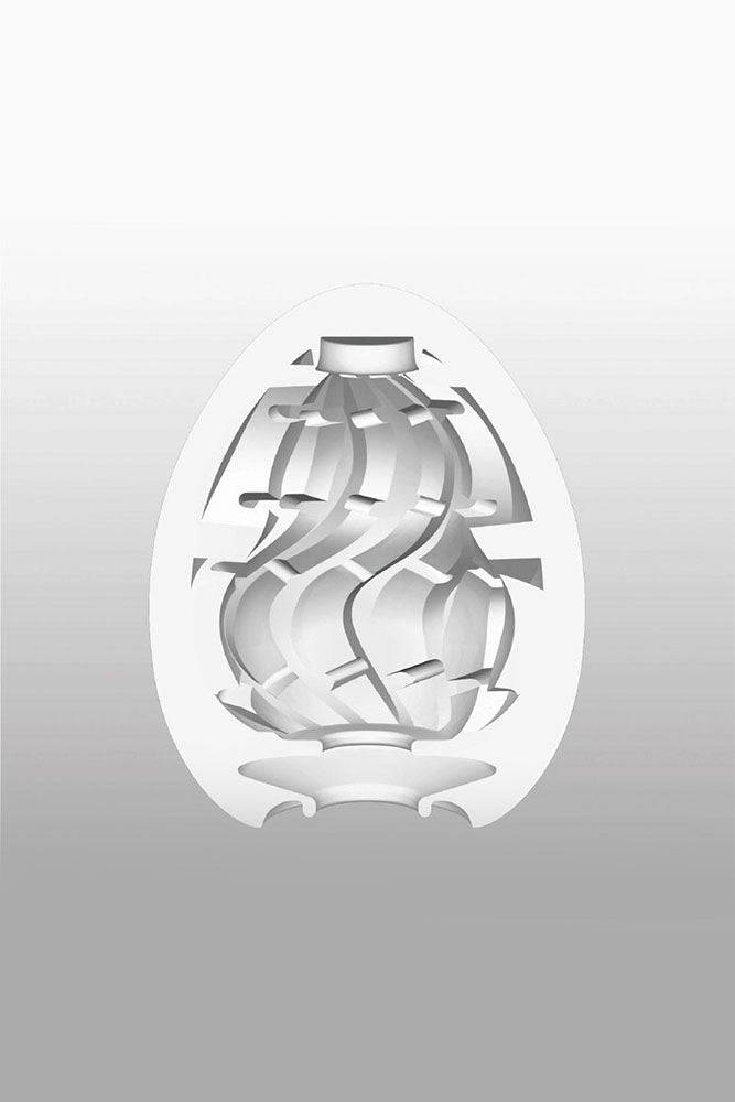 Tenga - Egg - Twister Textured Egg Masturbator Sex Toy - Tophatter Daily Deals