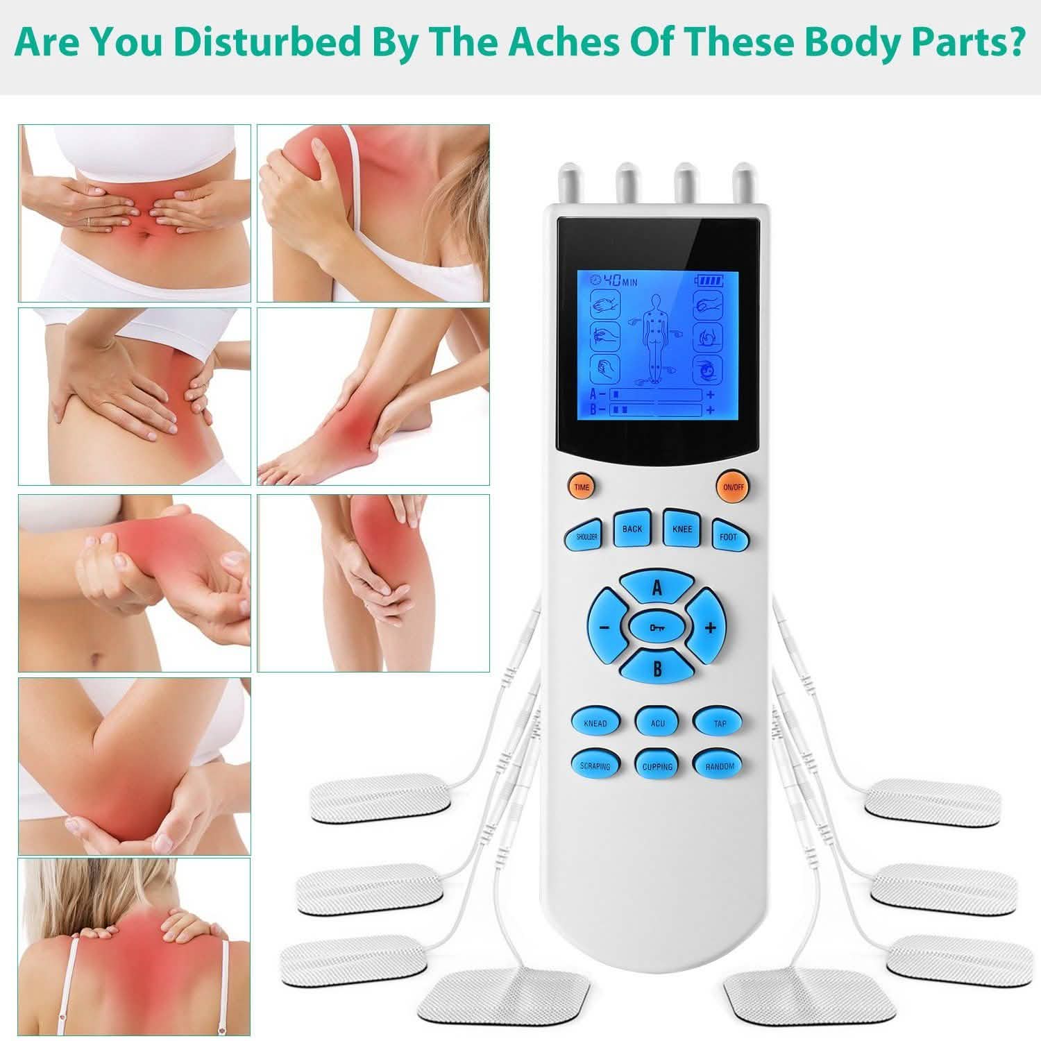 Tens Unit Machine Impulse Massager Health & Wellness - Tophatter Daily Deals
