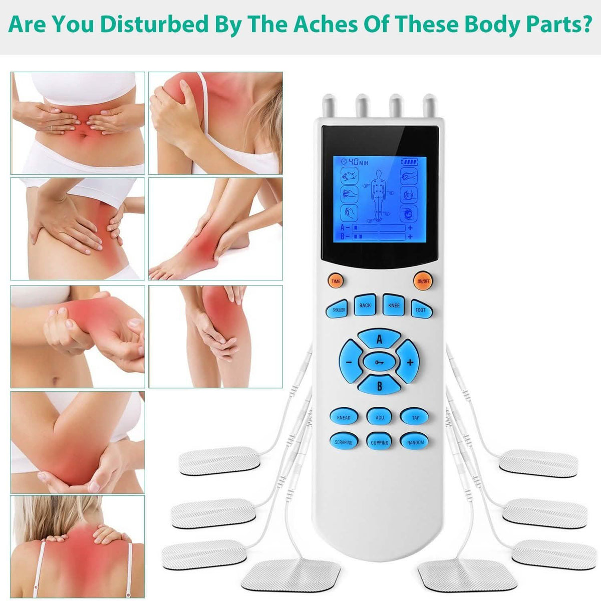 Tens Unit Machine Impulse Massager Health & Wellness - Tophatter Daily Deals