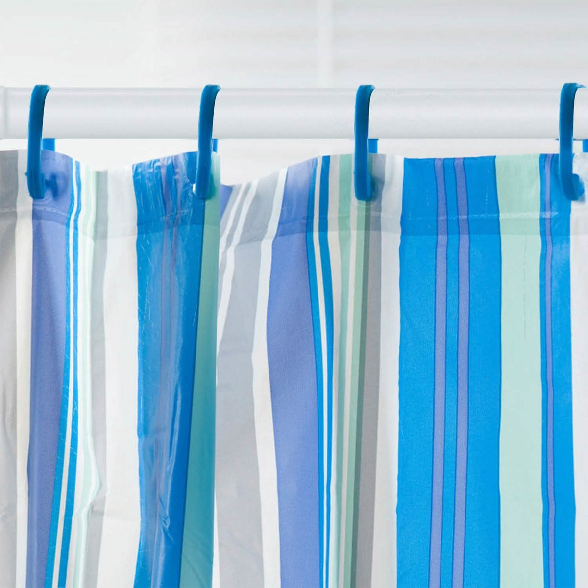 Tension Curtain Rod Spring Load Adjustable Curtain Pole Furniture & Decor - Tophatter Daily Deals