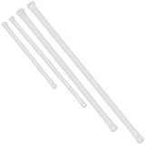 Tension Curtain Rod Spring Load Adjustable Curtain Pole Furniture & Decor - Tophatter Daily Deals