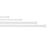 Tension Curtain Rod Spring Load Adjustable Curtain Pole Furniture & Decor - Tophatter Daily Deals
