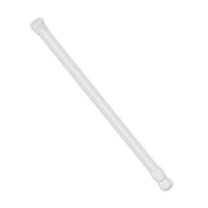 Tension Curtain Rod Spring Load Adjustable Curtain Pole S Furniture & Decor - Tophatter Daily Deals