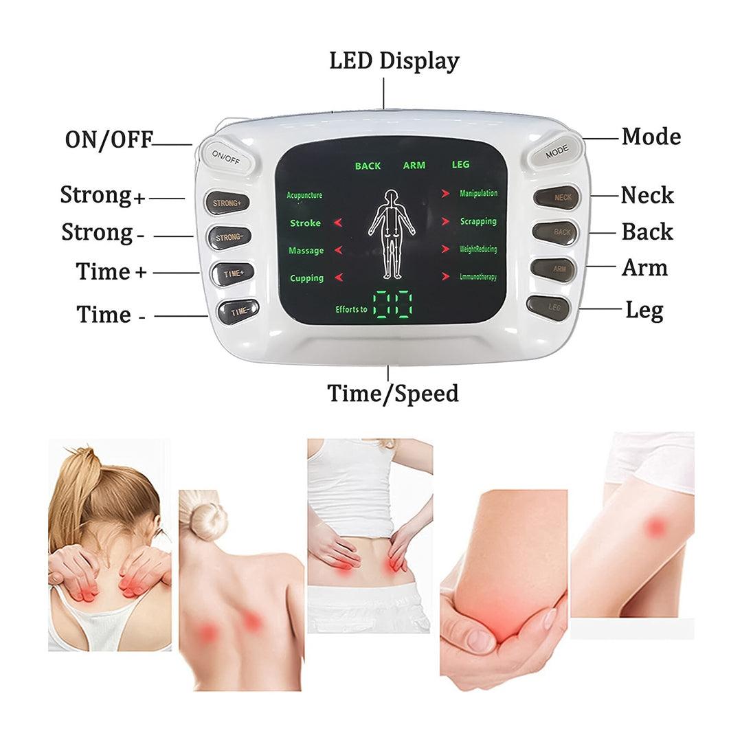 Best Tens Machine UK - Digital Therapy Full Massage Pain Relief Acupuncture Personal Care - Tophatter Daily Deals
