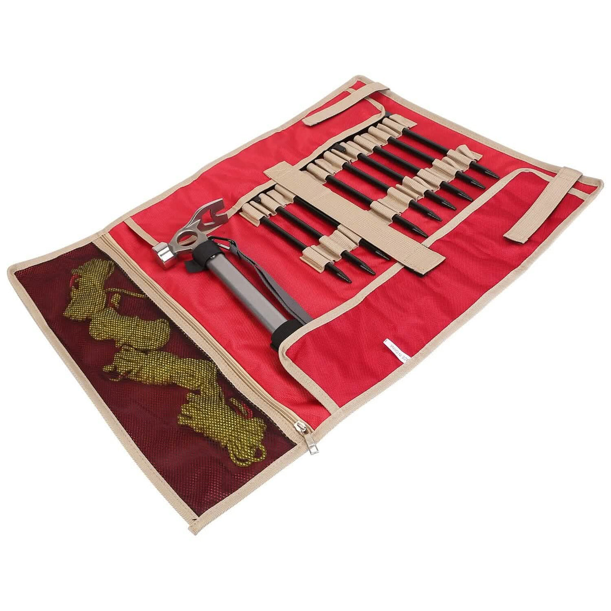 Tent Stakes Camping Hammer Set Outdoor Recreation - Tophatter Daily Deals