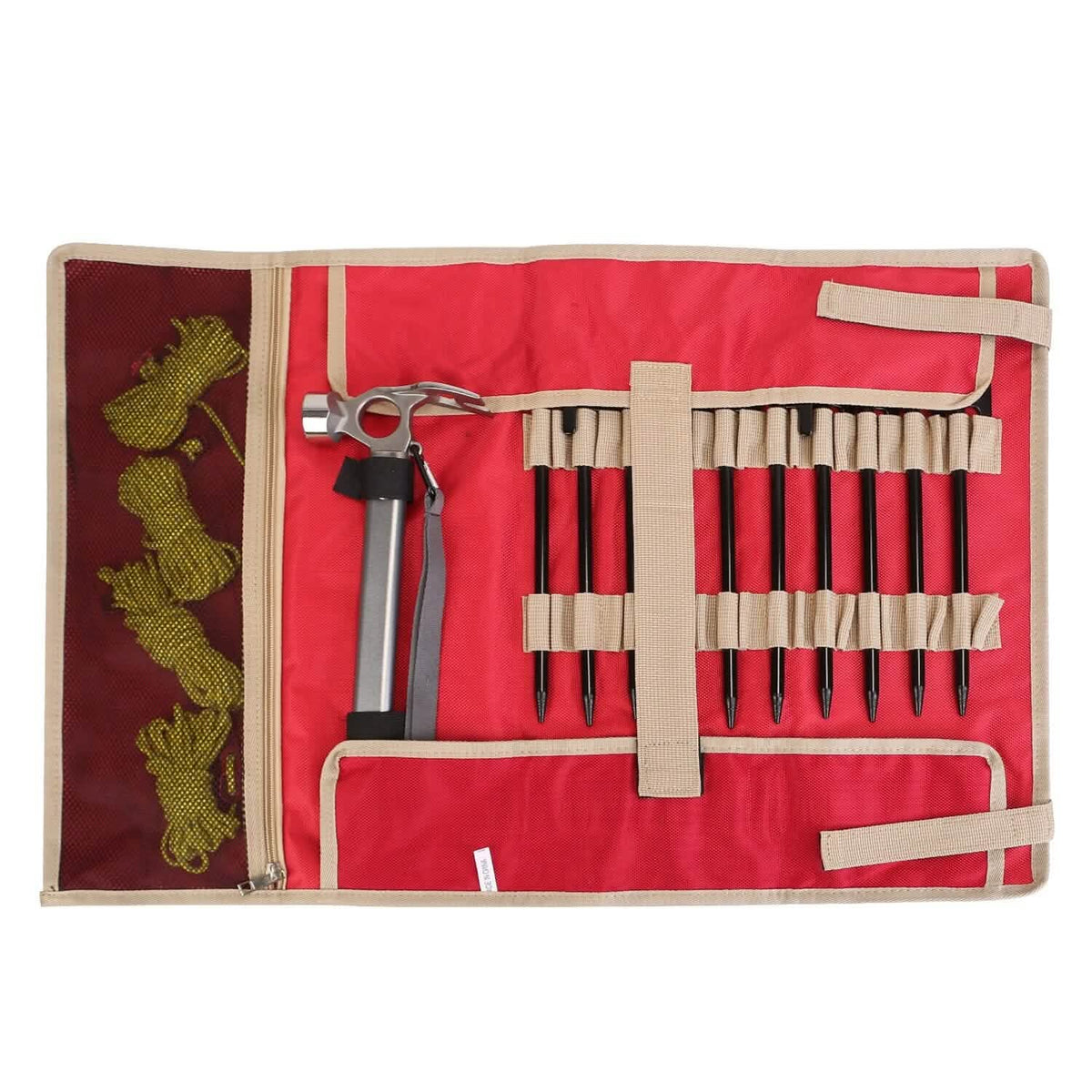 Tent Stakes Camping Hammer Set Outdoor Recreation - Tophatter Daily Deals