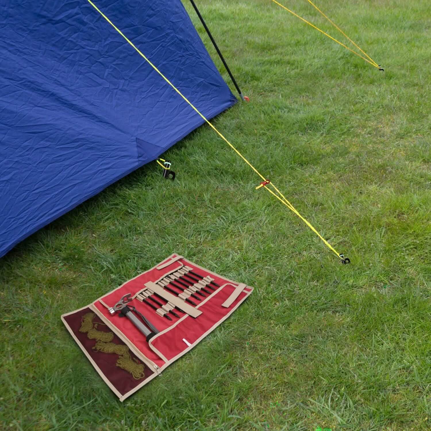 Tent Stakes Camping Hammer Set Outdoor Recreation - Tophatter Daily Deals