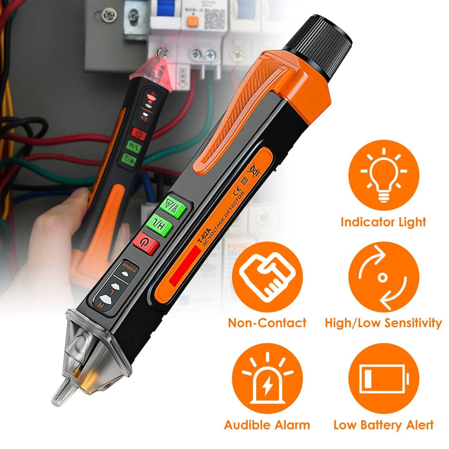 Test Pen Circuit Detector Tester Dual Range 12V/48V-1000V Breakpoint Finder Home Improvement - Tophatter Daily Deals