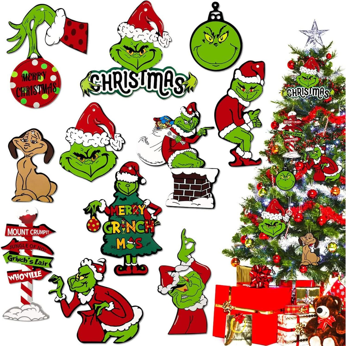 Tetor 2022 Christmas Ornament Christmas Tree Decorations Christmas Decorations - Tophatter Daily Deals