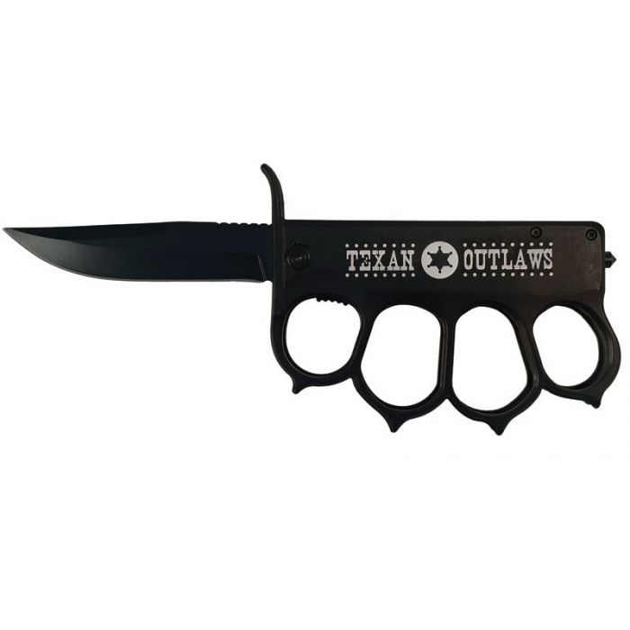 Texas Outlaw Assisted Trench Knife - Tophatter Daily Deals
