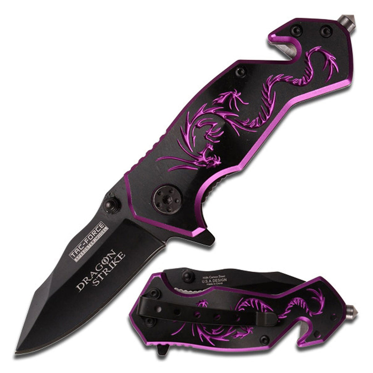 Tac-Force - Spring Assisted Knife - Tophatter Daily Deals