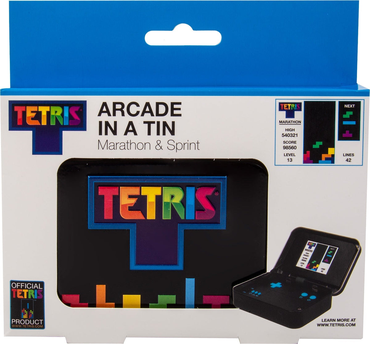 Tetris – Arcade in a Tin Arcade Machine - Tophatter Daily Deals