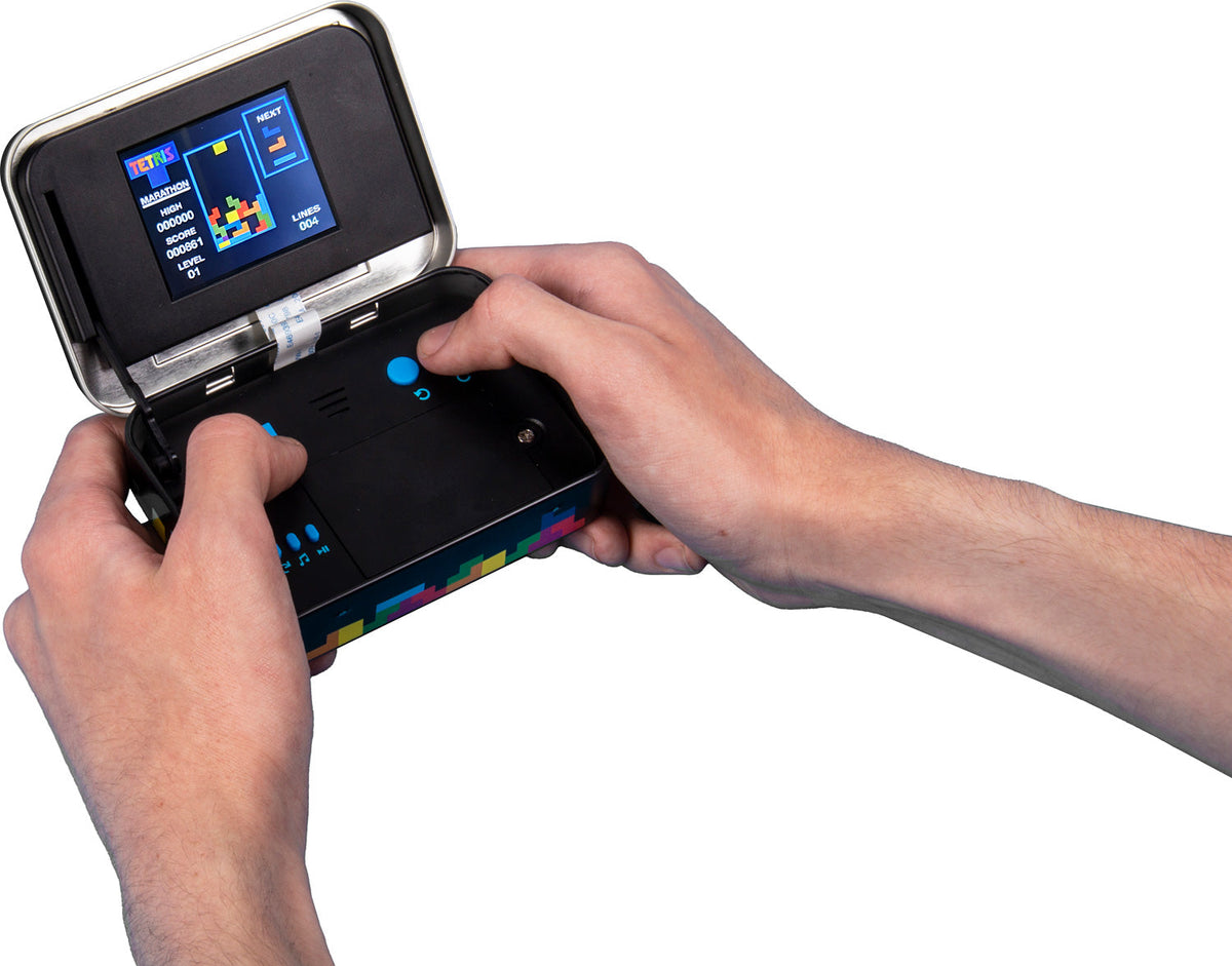 Tetris – Arcade in a Tin Arcade Machine - Tophatter Daily Deals