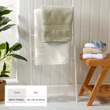 100% Cotton Premium Bath Towel Set - Chiara Collection Bath - Tophatter Daily Deals