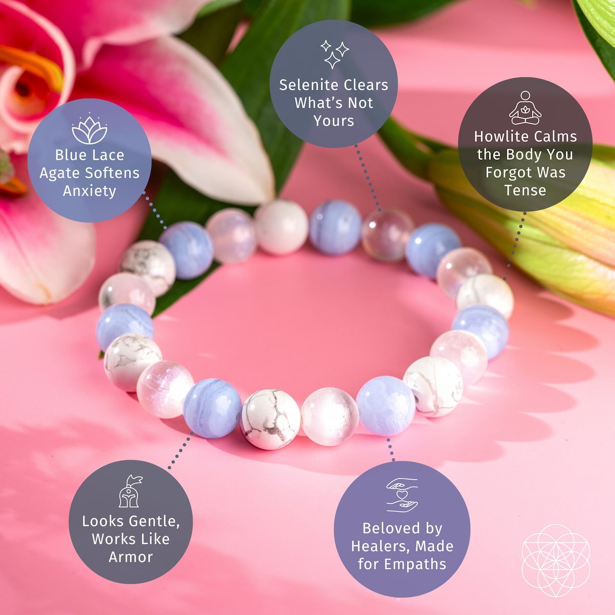 The Empath’s Trio - Daily Reset Bracelet Bracelets - Tophatter Daily Deals