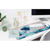 The Great Wave Of Kanagawa Hokusai - Officially Licensed Deluxe XL Mouse Mat Desk Mat - Tophatter Daily Deals