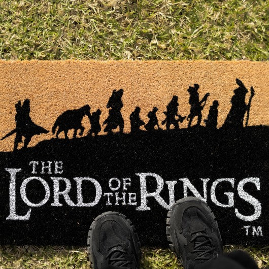 The Lord of the Rings – Fellowship Door Mat Collectible Merchandise - Tophatter Daily Deals