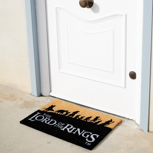 The Lord of the Rings – Fellowship Door Mat Collectible Merchandise - Tophatter Daily Deals