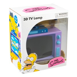 The Simpsons - Officially Licensed TV Lamp Lamp - Tophatter Daily Deals