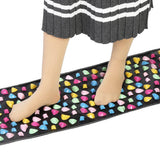 Foot Massage Mat - Reflexology Massager Home Comfortable Massage Cushion Gravel Road Massage Mat Personal Care - Tophatter Daily Deals