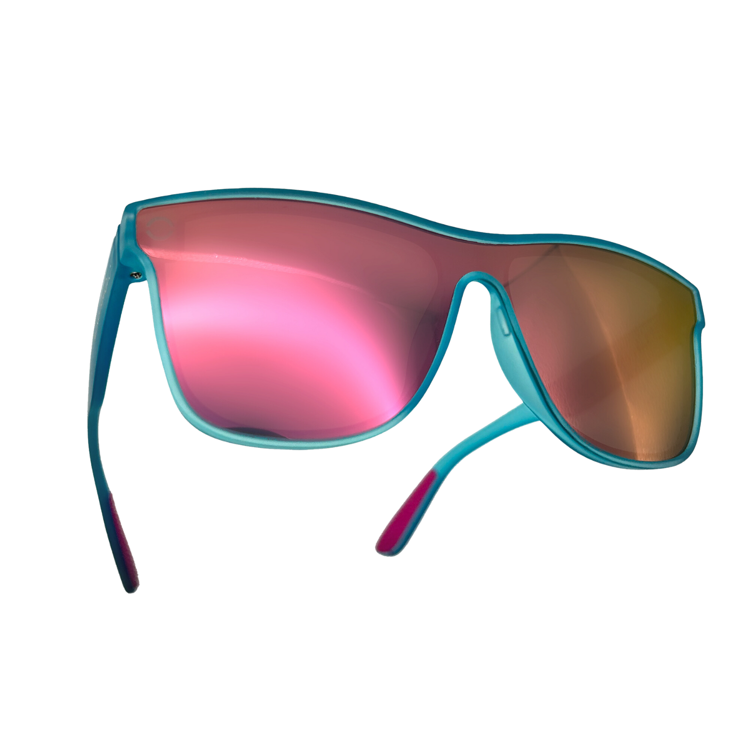 Sundaze Rays The Raver Sunglasses Ocean Blue Pink Sunglasses - Tophatter Daily Deals