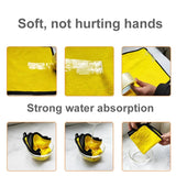 Thick Soft Car Drying Cloth 6-Piece Car and Motorcycle Accessories - Tophatter Daily Deals
