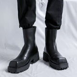 Thick Soled Platform Men's Boots Boots - Tophatter Daily Deals