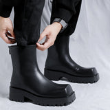Thick Soled Platform Men's Boots Boots - Tophatter Daily Deals