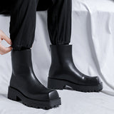 Thick Soled Platform Men's Boots Boots - Tophatter Daily Deals