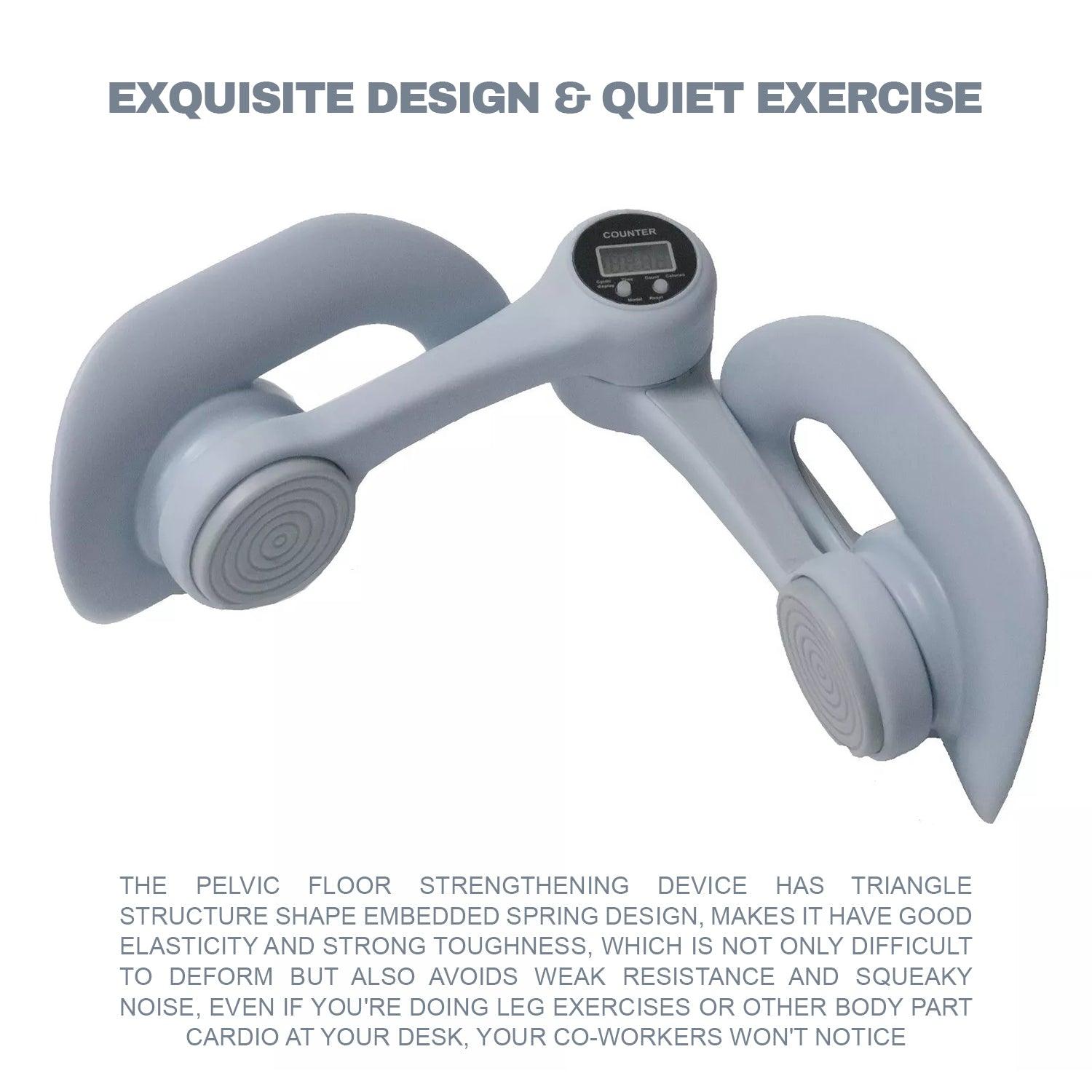 Pelvic Floor Muscle Trainer - Thigh Master with Counter Inner Thigh Kegel Exerciser Butt Leg Arm Hip Trainer Exercise & Fitness - Tophatter Daily Deals