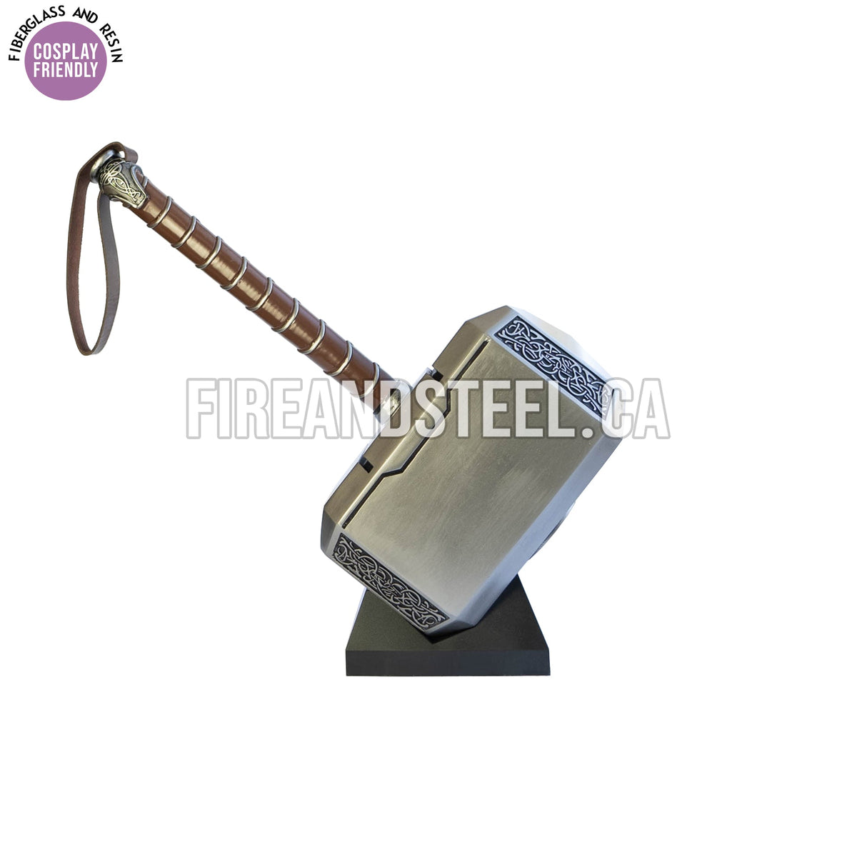 Thor's Worthy "Mjolnir" Hammer (Resin) Movie Sword - Tophatter Daily Deals