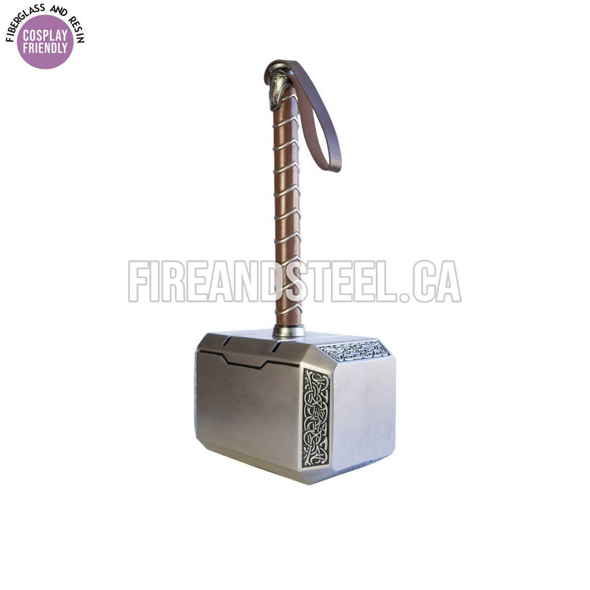 Thor's Worthy "Mjolnir" Hammer (Resin) Movie Sword - Tophatter Daily Deals