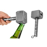Thor Hammer Mjolnir Inspired Bottle Opener Silver Wine & Dining - Tophatter Daily Deals