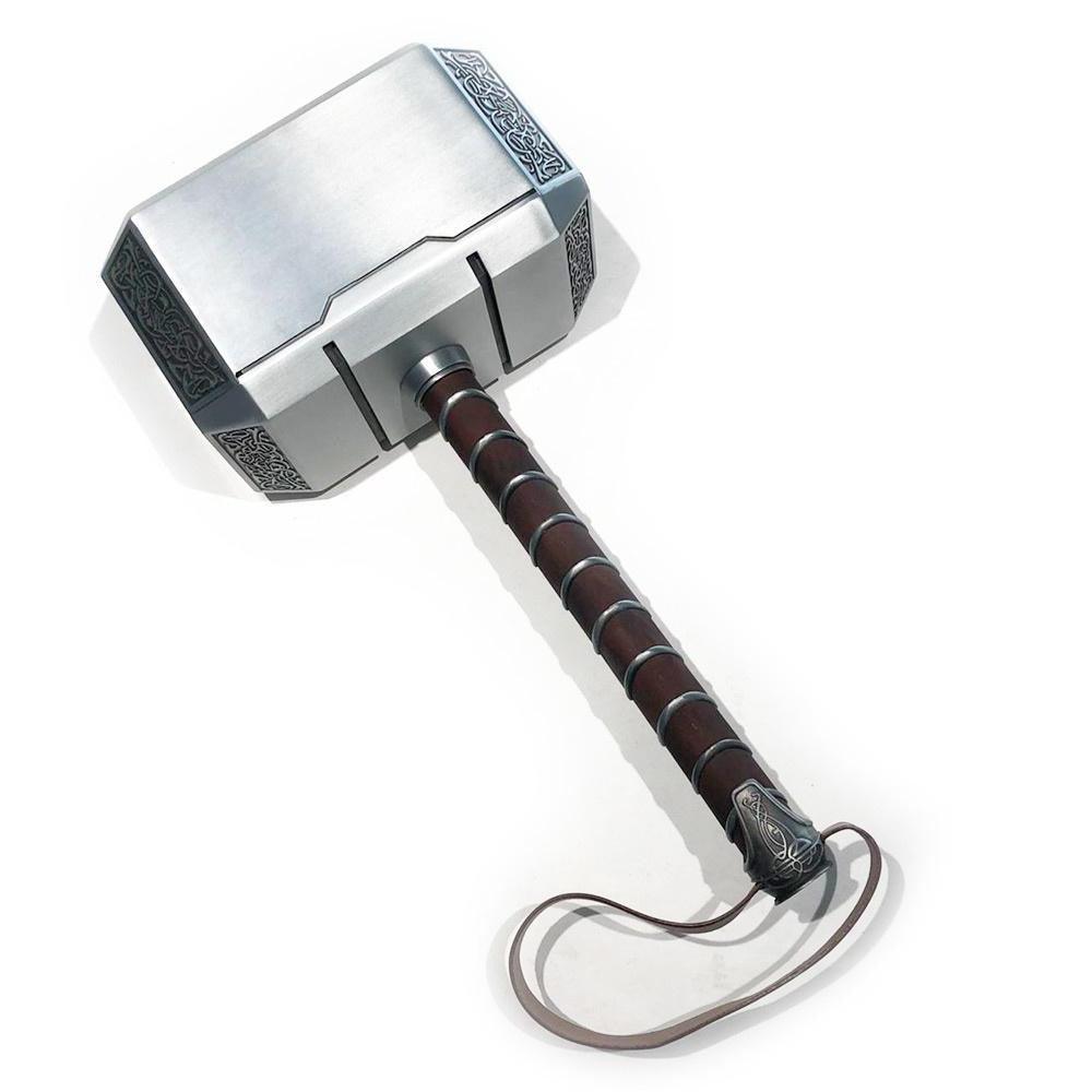 Thor’s Hammer from Norse Mythology, Cosplay Metal Version of Thor Mjölnir, 3.6 Kg, 1:1 Scale Movie Prop Replica of God of Thunder novelty items - Tophatter Daily Deals