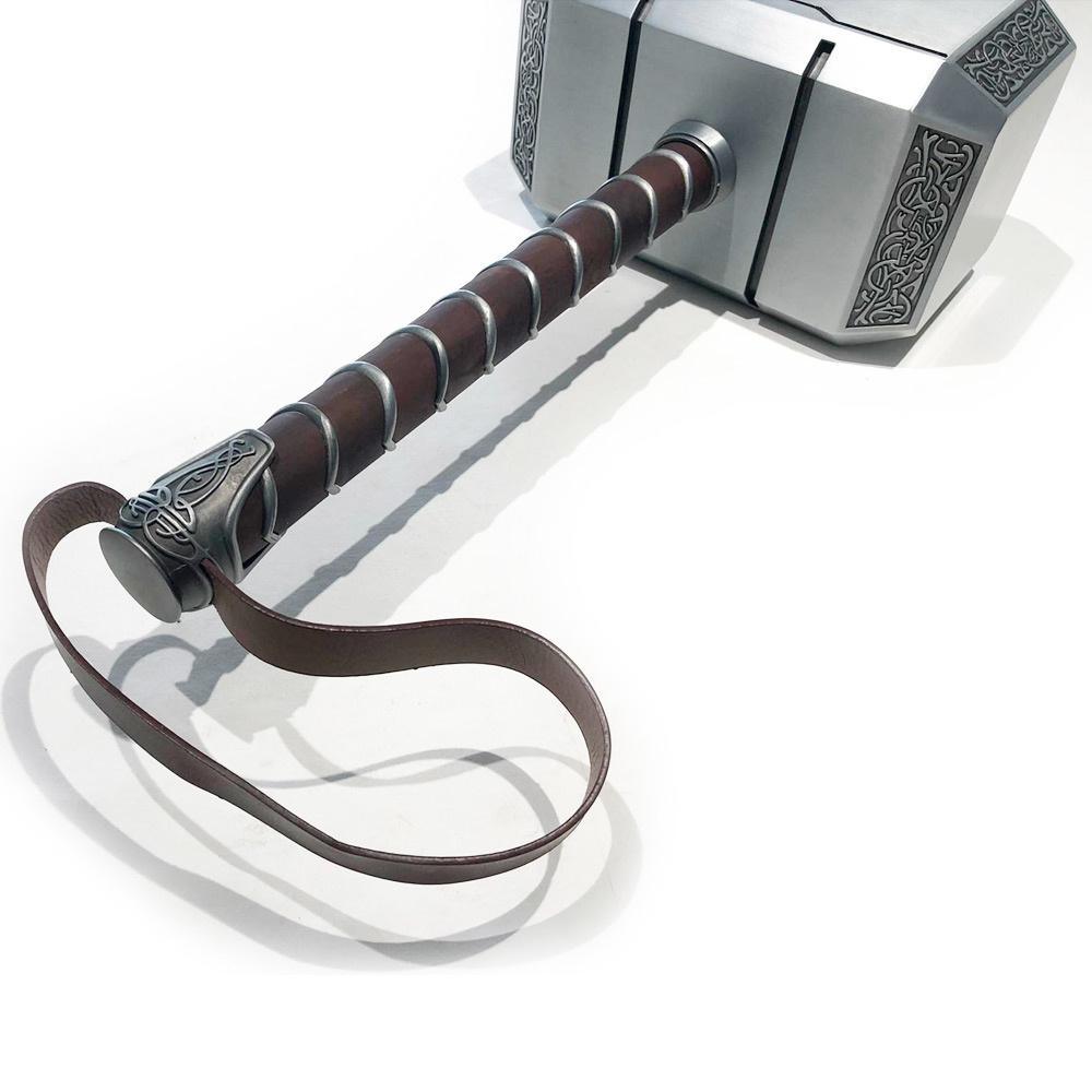 Thor’s Hammer from Norse Mythology, Cosplay Metal Version of Thor Mjölnir, 3.6 Kg, 1:1 Scale Movie Prop Replica of God of Thunder novelty items - Tophatter Daily Deals