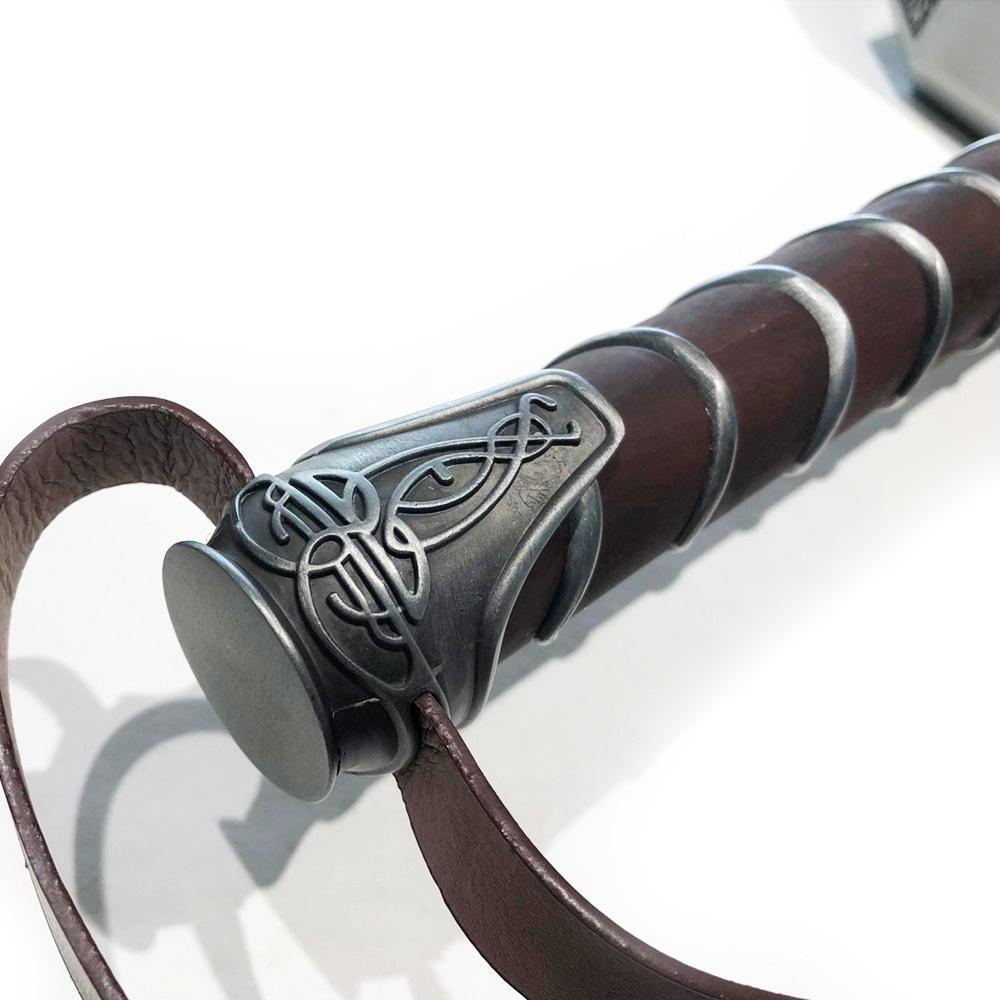 Thor’s Hammer from Norse Mythology, Cosplay Metal Version of Thor Mjölnir, 3.6 Kg, 1:1 Scale Movie Prop Replica of God of Thunder novelty items - Tophatter Daily Deals