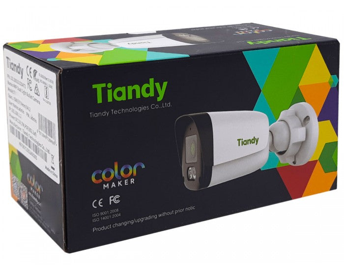 TIANDY COLOR MAKER 2MP IP BULLET CAMERA TC-C32QN - Tophatter's Army Deals CCTV - Tophatter Daily Deals